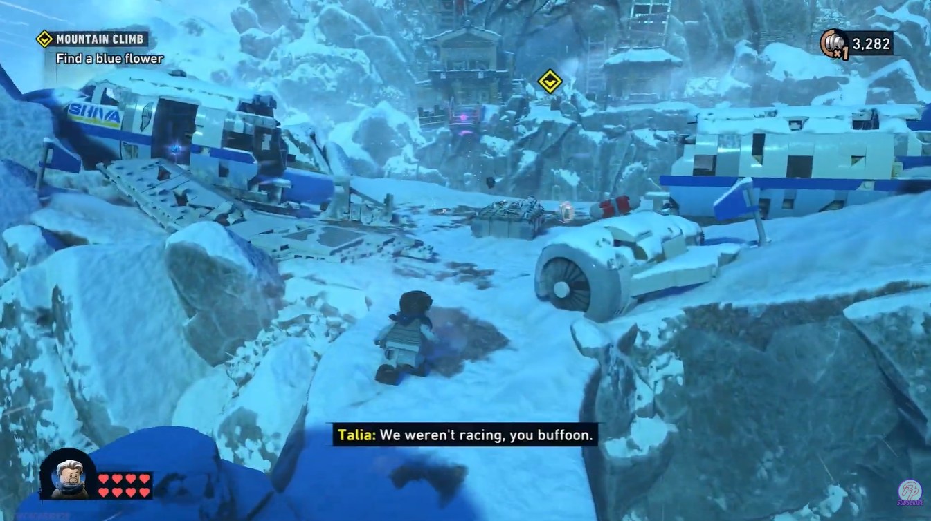 How to Use the Launcher Parachute in Mountain Climb LEGO Batman Legacy Dark Knight