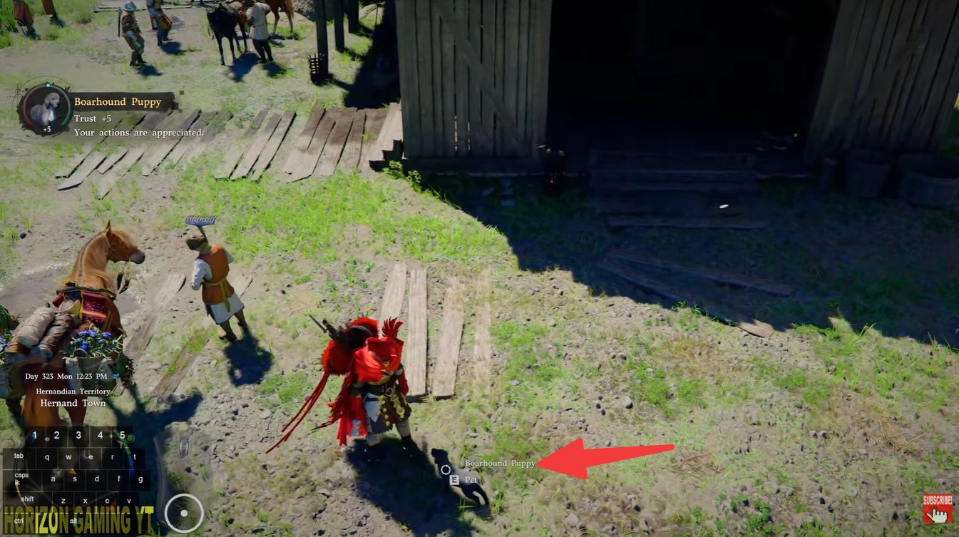 Crimson Desert Boarhound Puppy Pet Location Guide and Best Foods Explained
