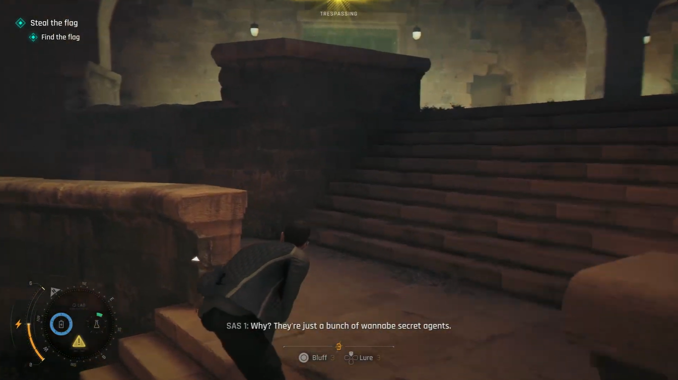 Going to the read of the building in 007 First Light Chapter 5 - A New Home