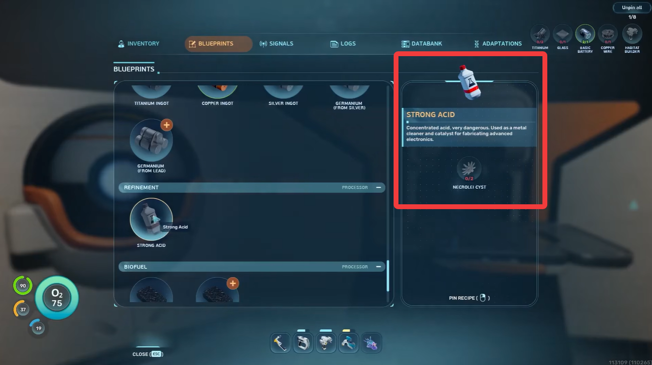 Subnautica 2: Strong Acid Crafting, All Materials Location, and Uses Guide
