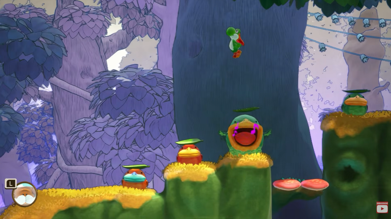 Free the trapped croco in Yoshi and the Mysterious Book