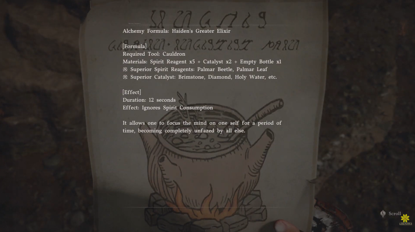 Crimson Desert Haiden’s Greater Elixir Recipe Location and Crafting Guide