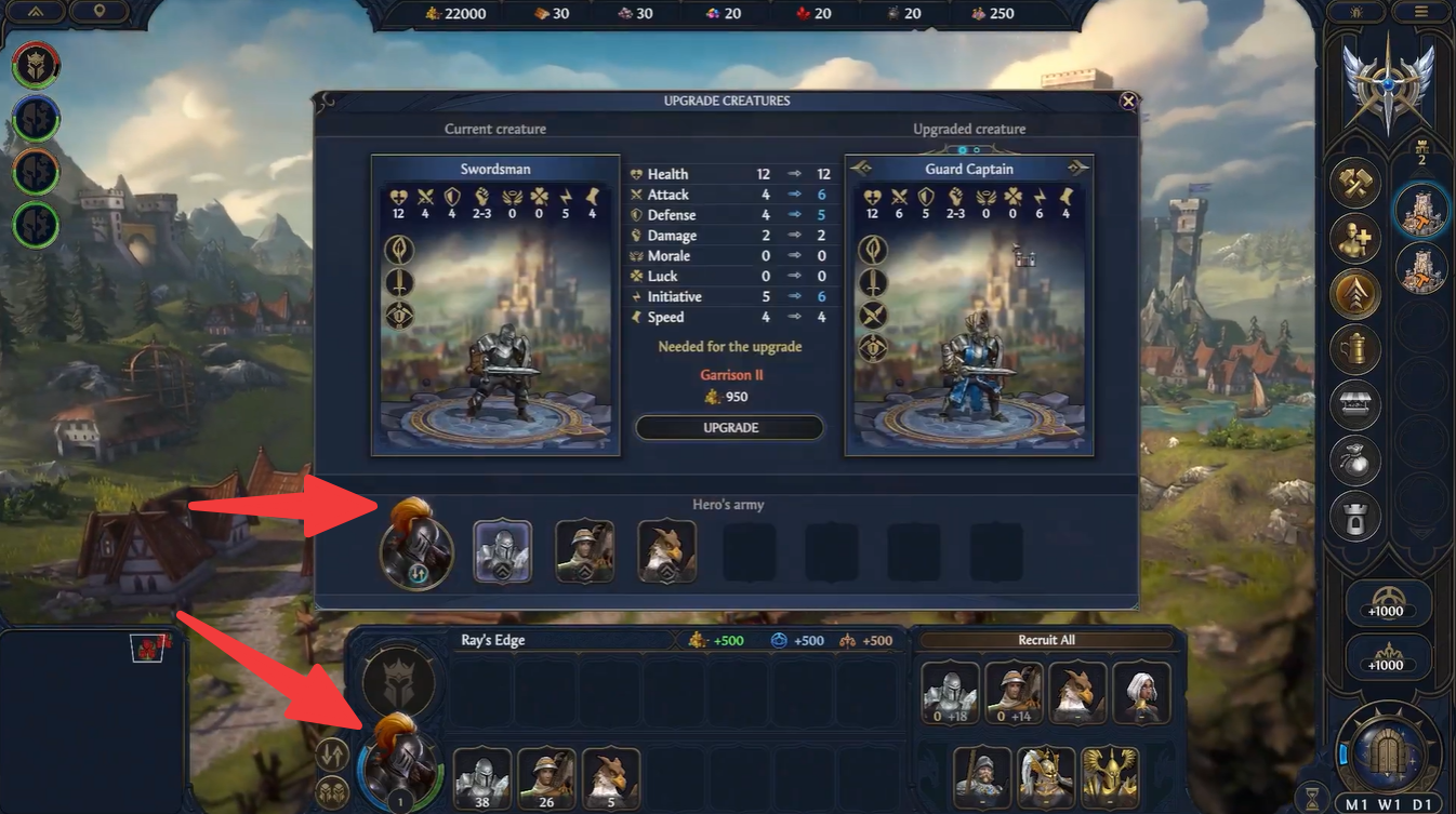 Strategies for Unit Upgrades in Heroes of Might and Magic: Olden Era