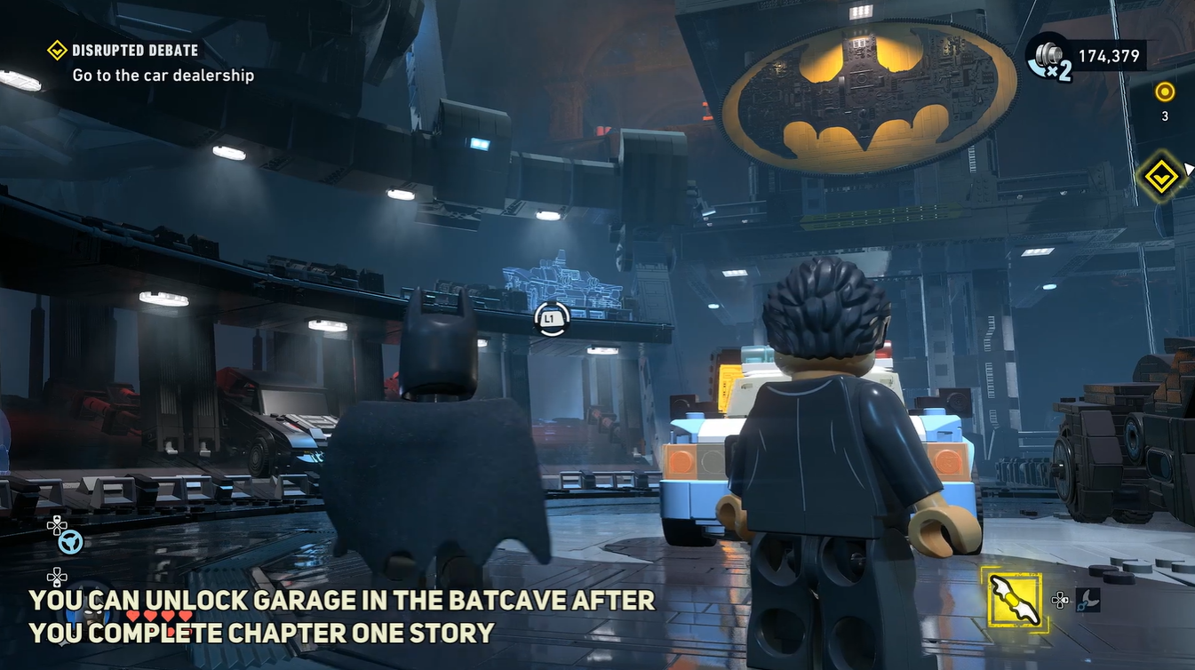 How to Unlock the Vehicle Garage in LEGO Batman Legacy of the Dark Knight