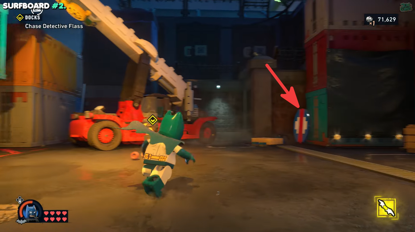 All Surfboards locations in LEGO Batman Legacy of the Dark Knight