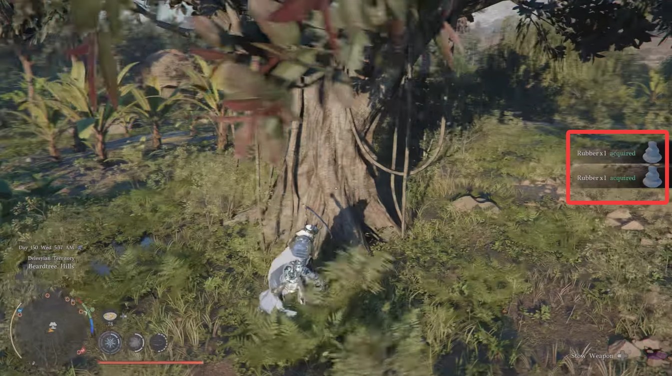 How to Farm Rubber Fast in Crimson Desert Using the Magic Scythe