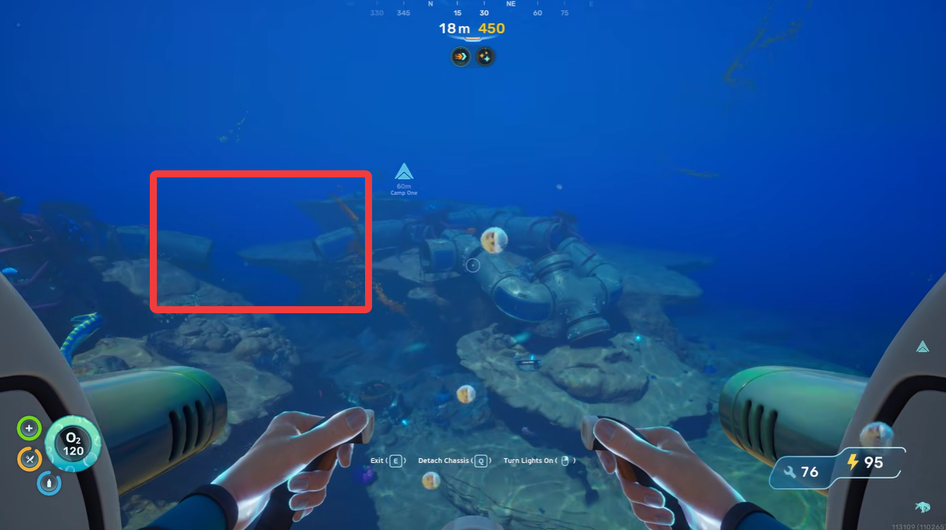 Subnautica 2 Camp One Puzzle Solution: Hidden Entrance, Tuba, and Red Button Location