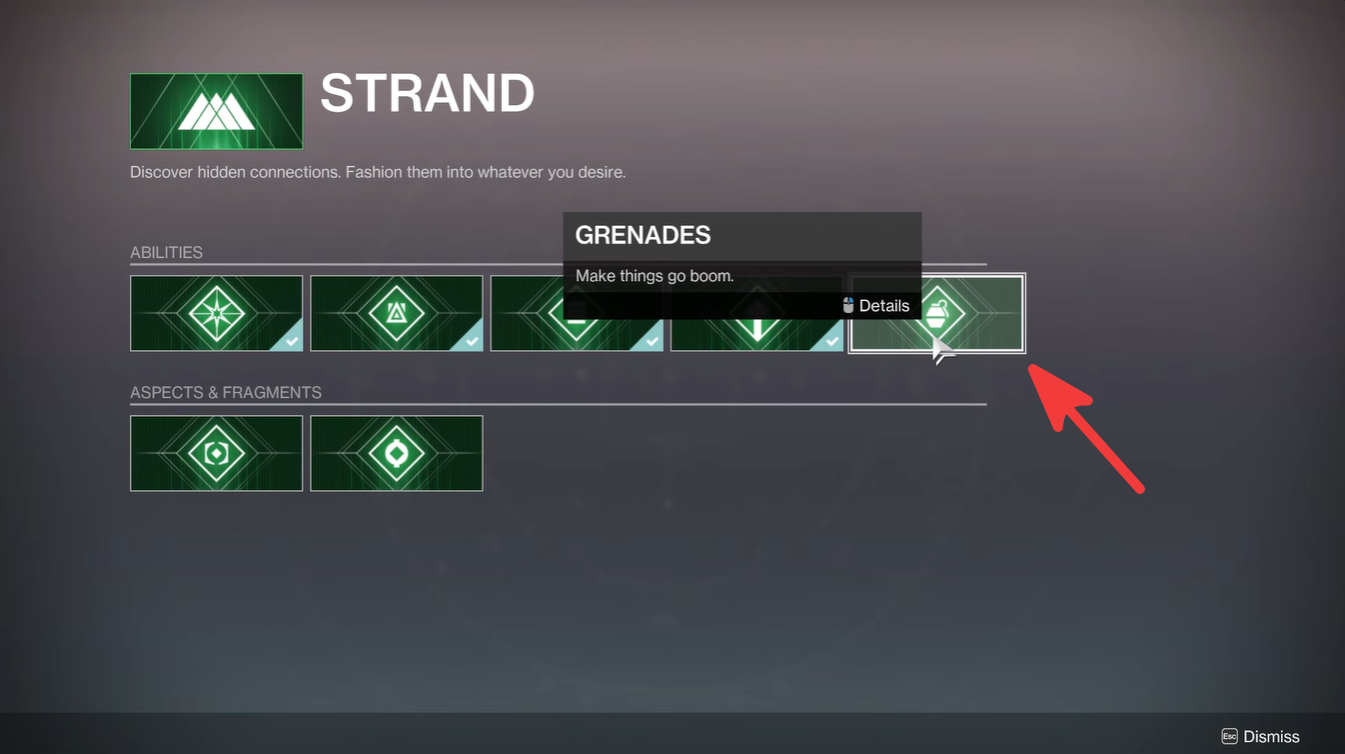 Destiny 2 Slicewire Grenade - location