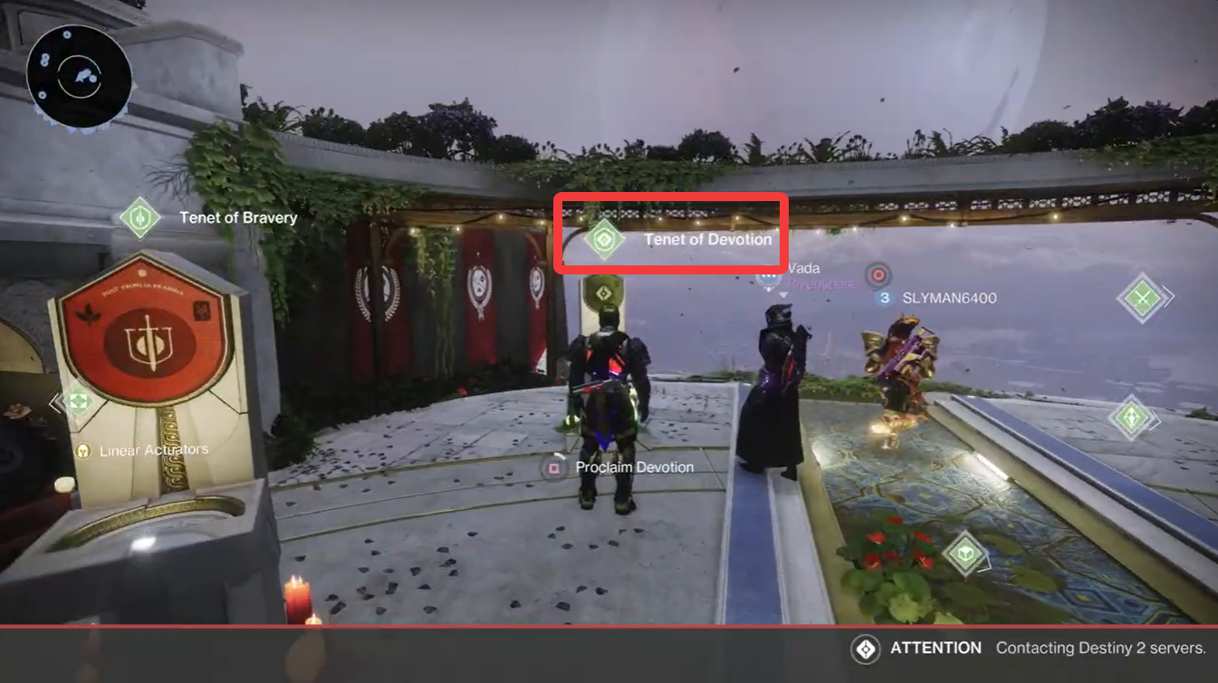 Destiny 2: Monument of Triumph - Tenet of Devotion location