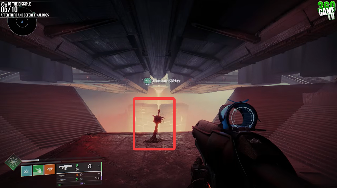 5 - Vow of the Disciple Raider’s Effigy - Under the Rug Triumph in Destiny 2 Monument