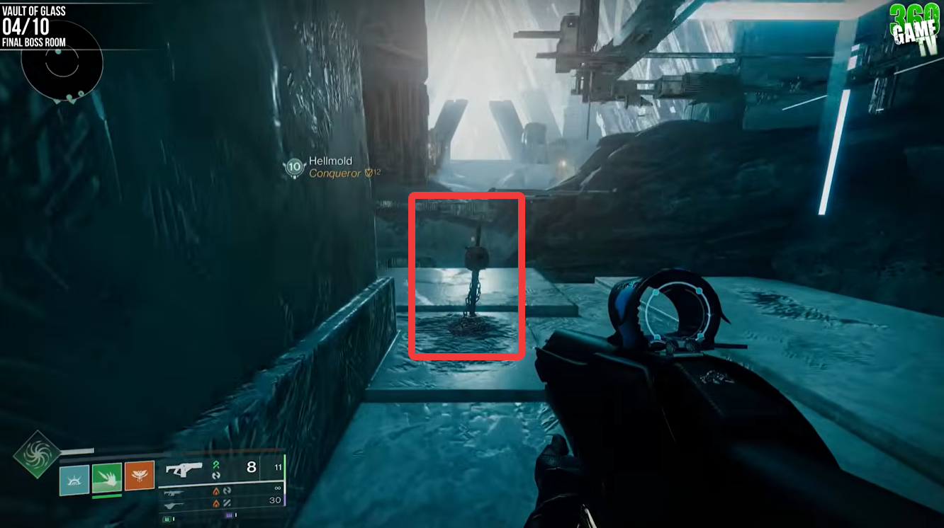 4 - Vault of Glass Raider’s Effigy - Under the Rug Triumph in Destiny 2 Monument