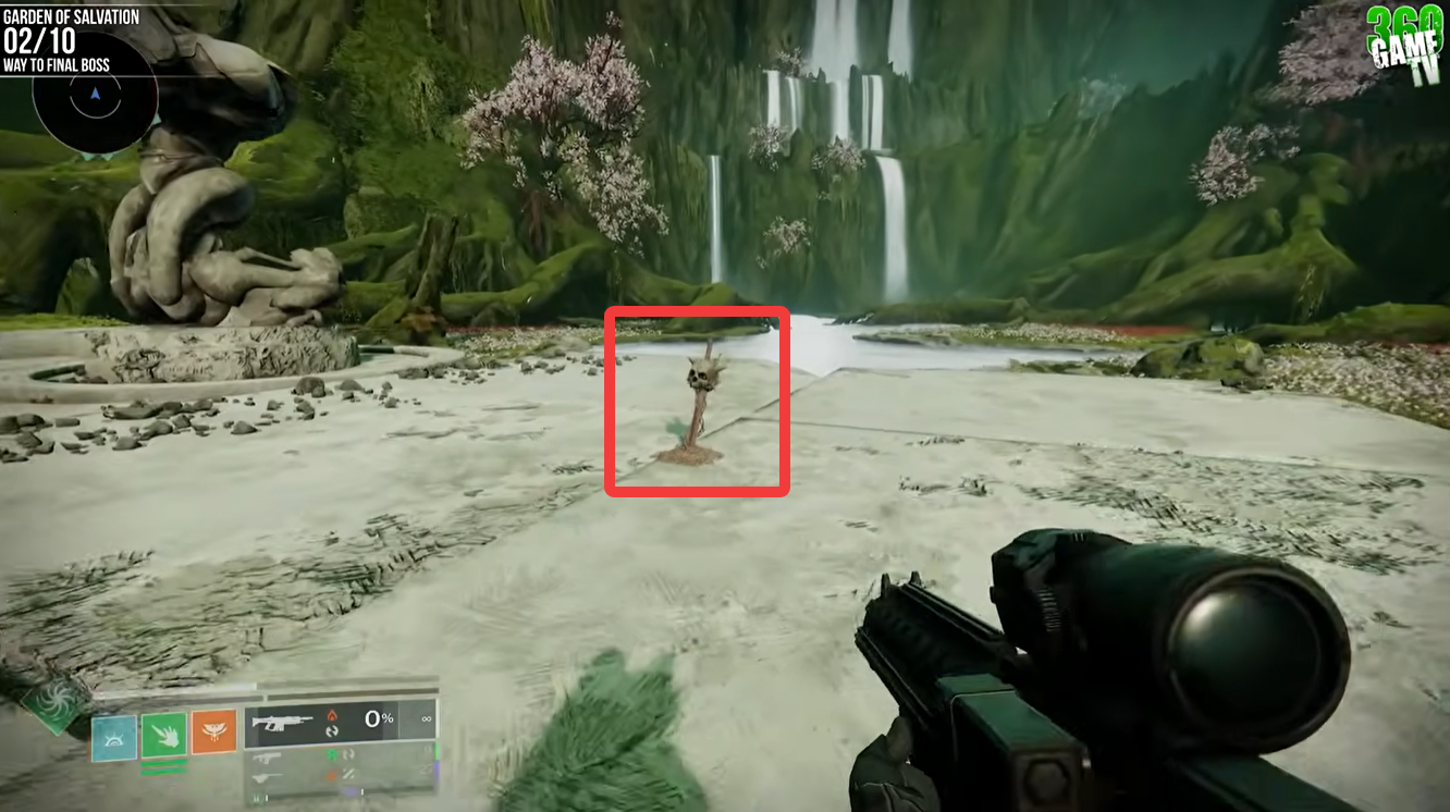 2 - Garden of Salvation Raider’s Effigy - Under the Rug Triumph in Destiny 2 Monument