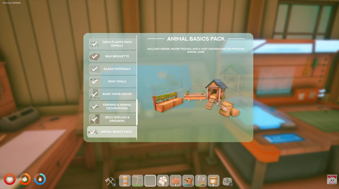 animal basics pack in solarpunk
