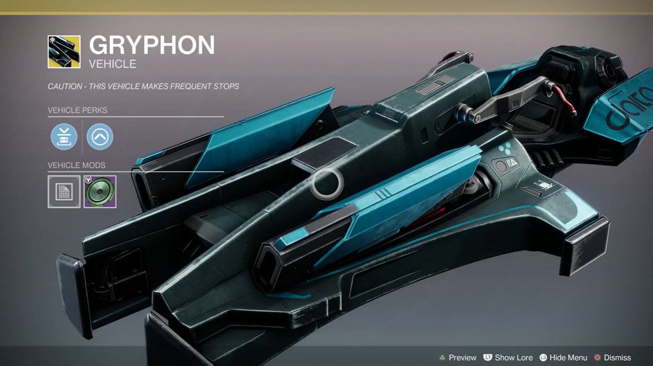Destiny 2: Monument of Triumph - Gryphon