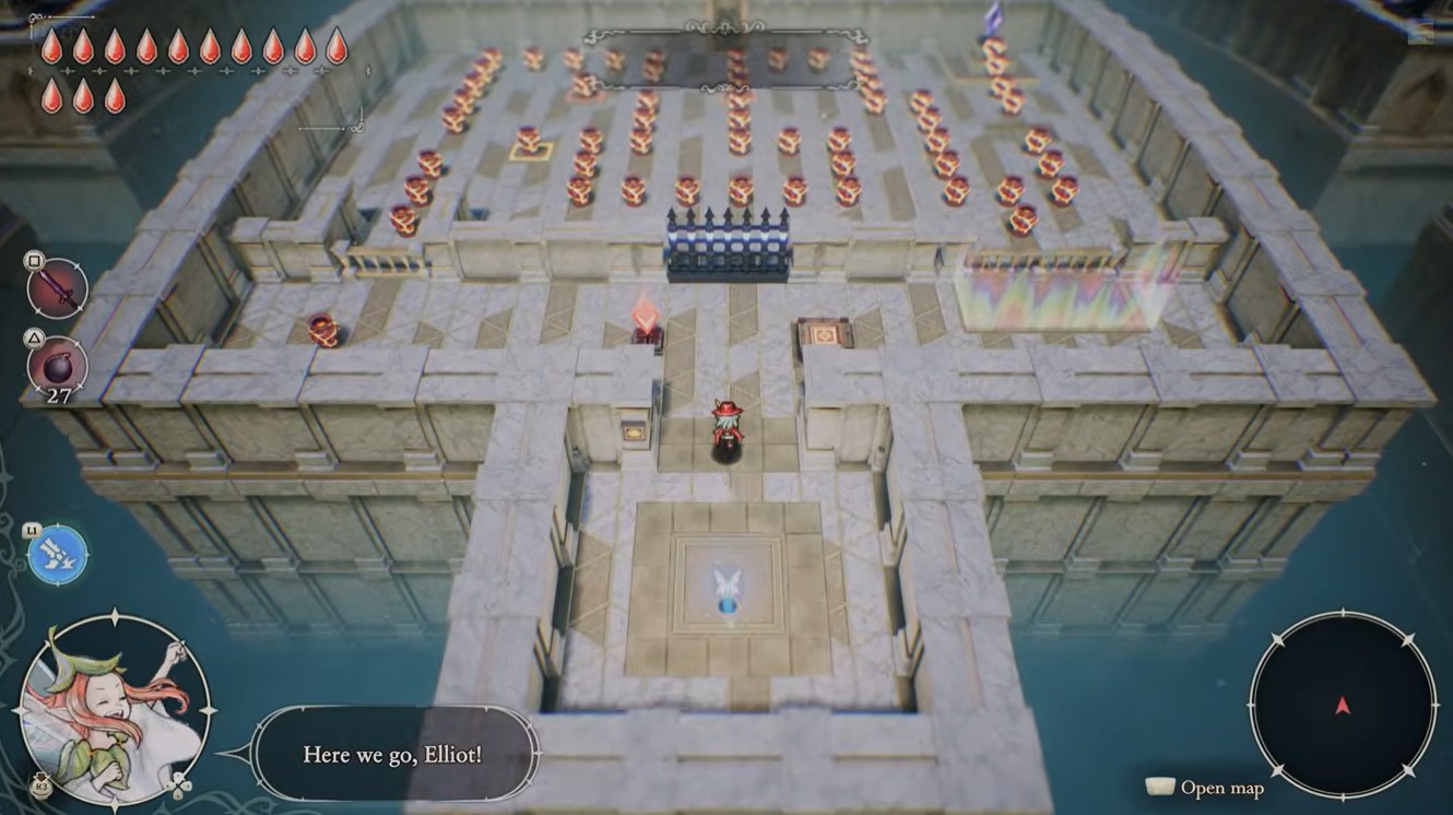Shrine of Life 13 puzzle mechanics in The Adventures of Elliot: Millennium Tales