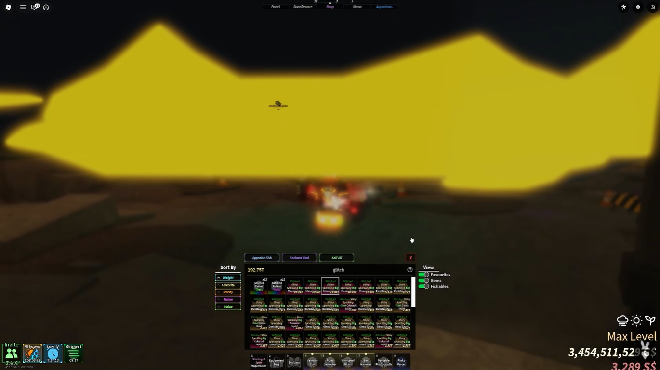 glitched fish becomes an attribute in fisch roblox