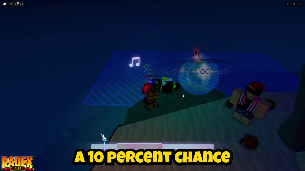 Sunhat Starfish companion appears beside the player.
