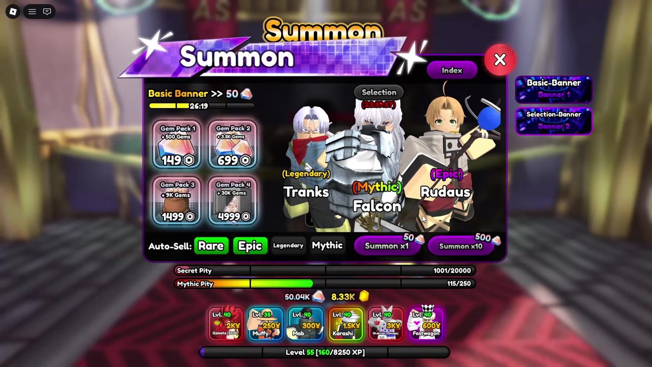 Griffin and Casca appear on the mythic banner