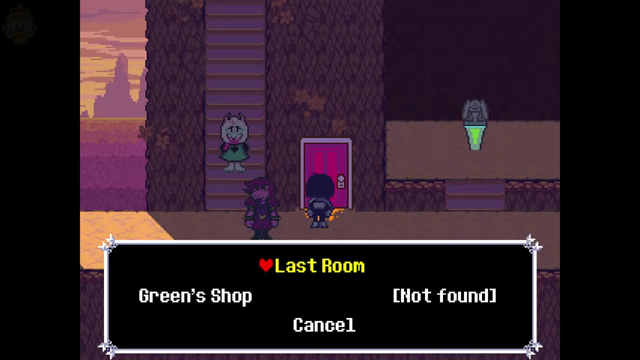 Character walks along a dark path toward the next area