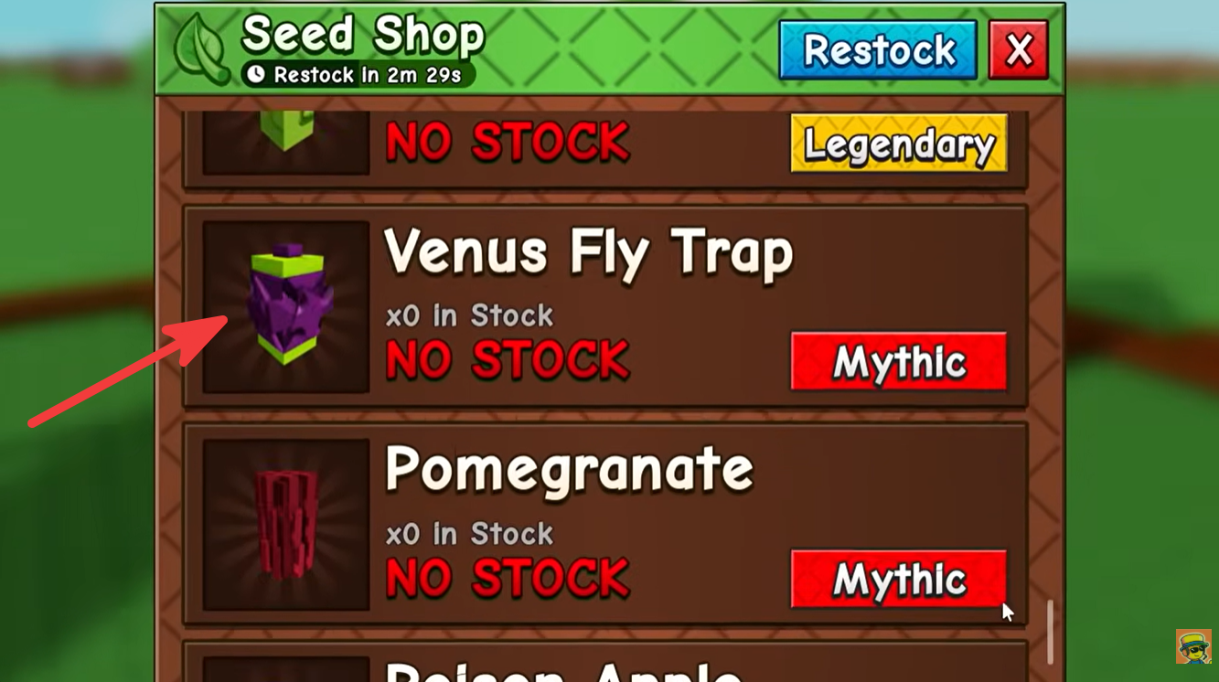 Venus Fly Trap in GaG2 (Image credit: Grow a Garden 2 Roblox / Via: YouTube - KingKade)