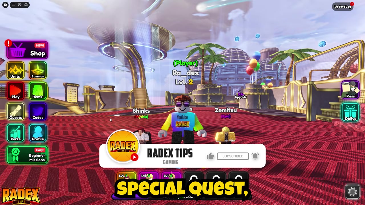 Open the Quests menu in the lobby and find the Special Quest tab to track Primal Fusion.