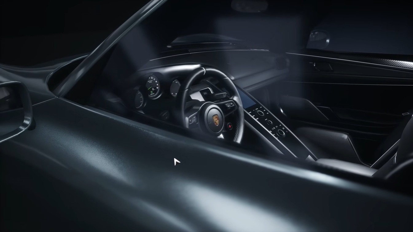 Porsche unlock cutscene in Neverness to Everness