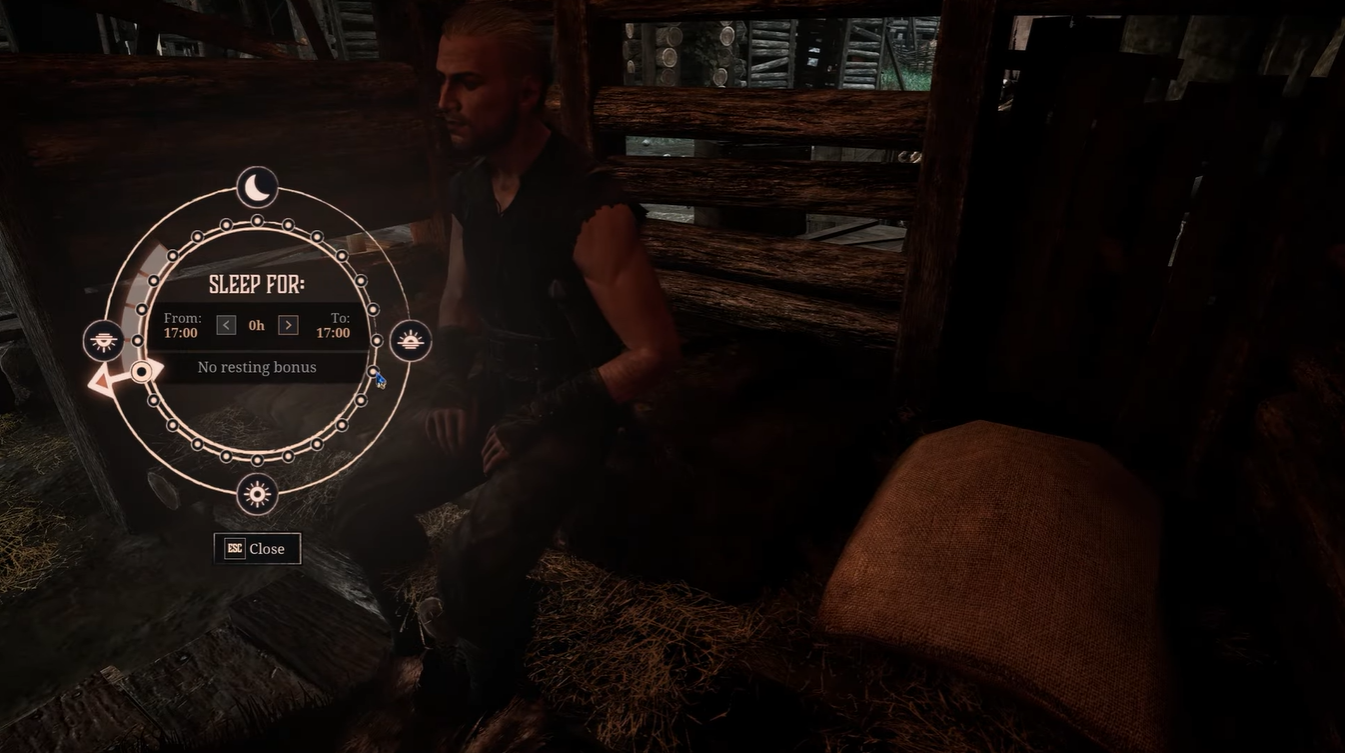 Gothic 1 Remake: How To Fix “I Only Sell To People Who Respect The Rules” Trader Issue - sleep overnight