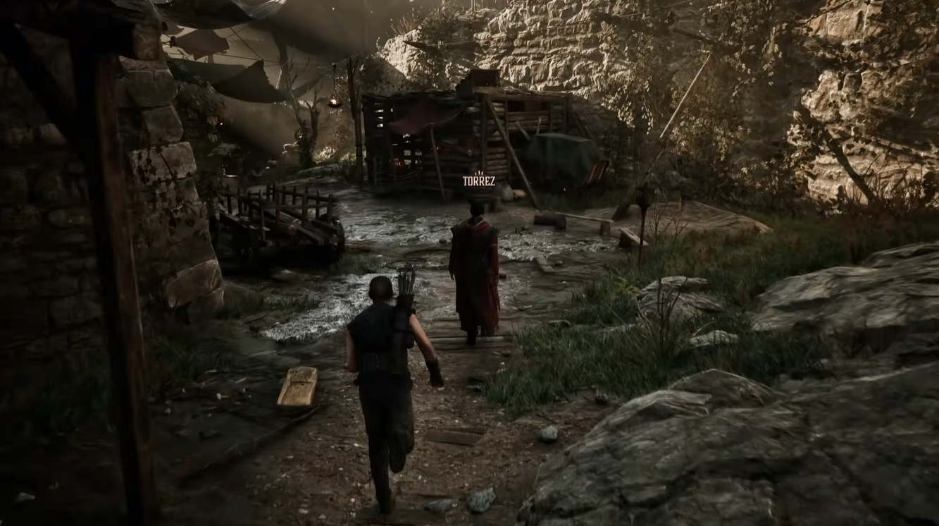 Torrez's first location in the Old Camp