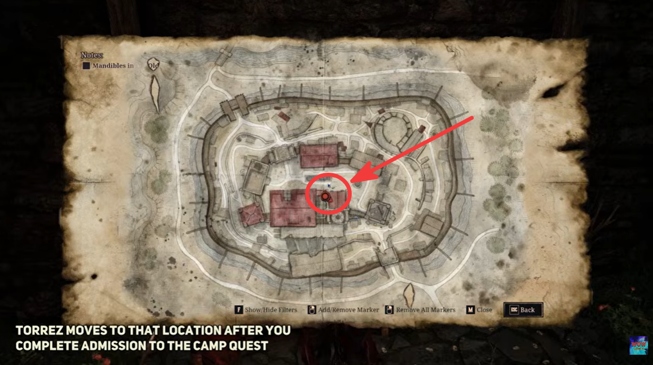 Torrez's second location after his quest