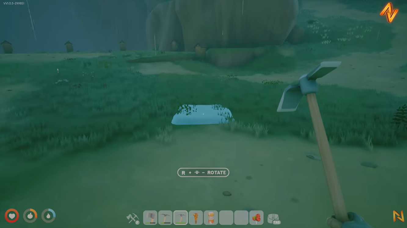 How to Water 12 Crop Plots with One Sprinkler in Solarpunk: finding plot area