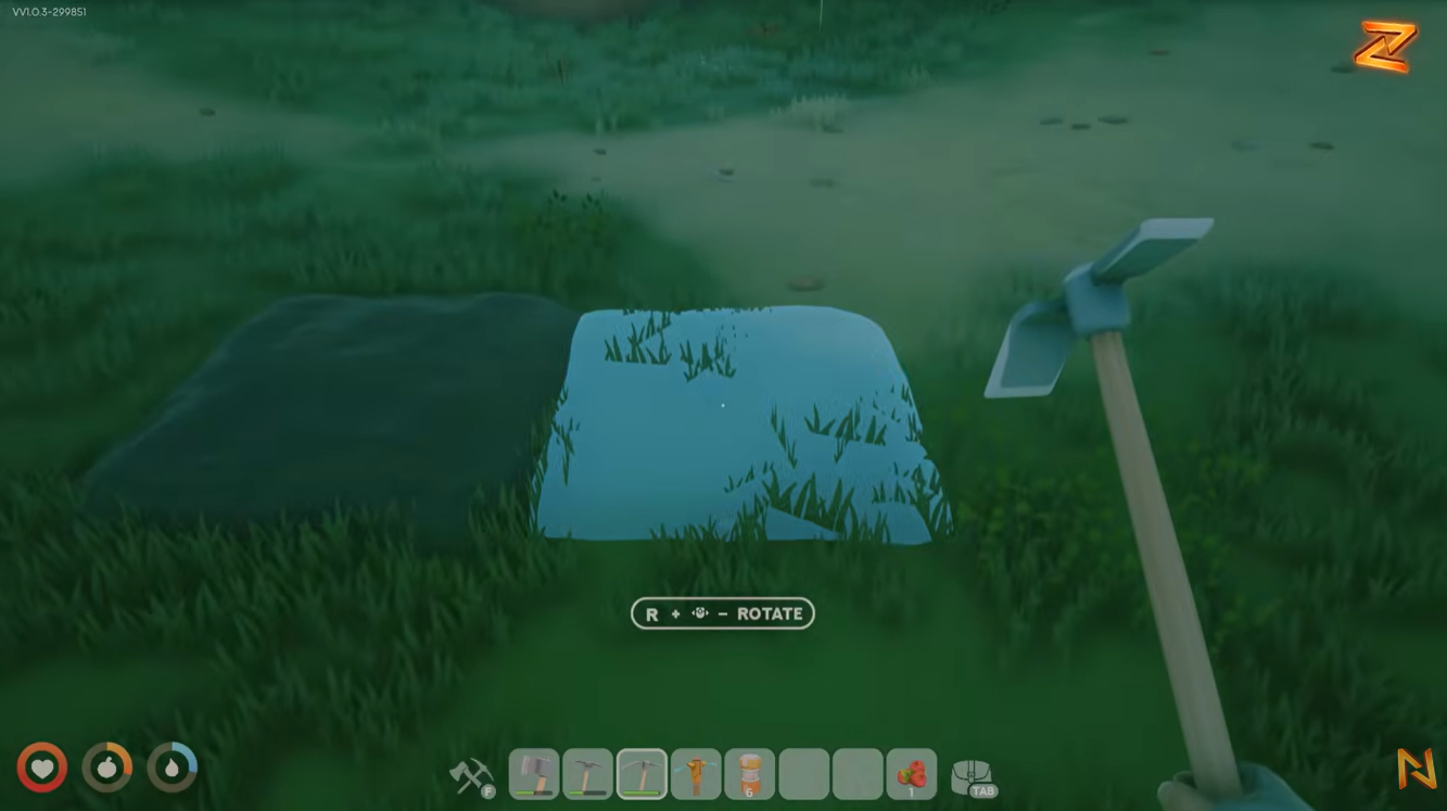 How to Water 12 Crop Plots with One Sprinkler in Solarpunk: placing plots