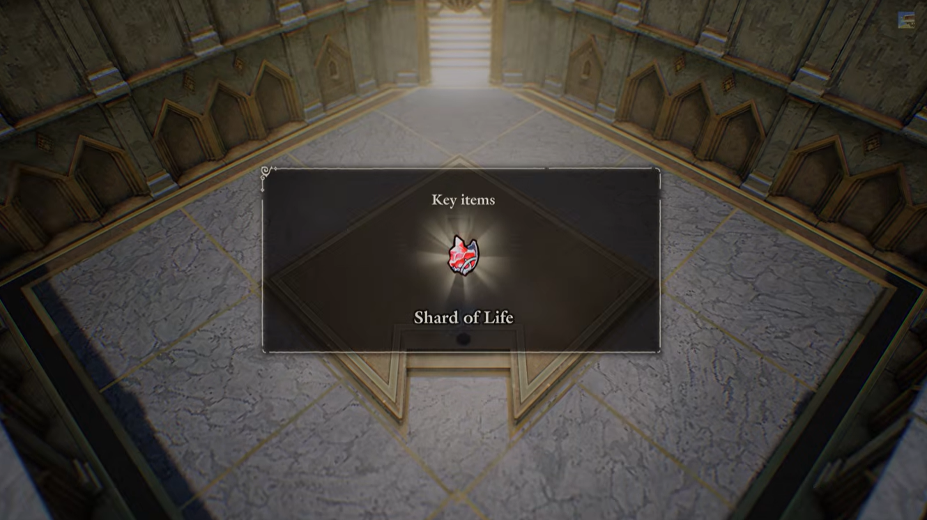 Shard of life reward from puzzle in The Adventures of Elliot: Millennium Tales