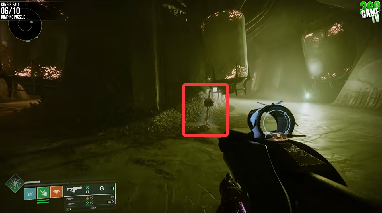 6 - King's Fall Raider’s Effigy - Under the Rug Triumph in Destiny 2 Monument