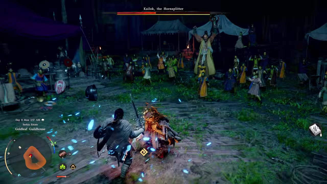 Land the finisher