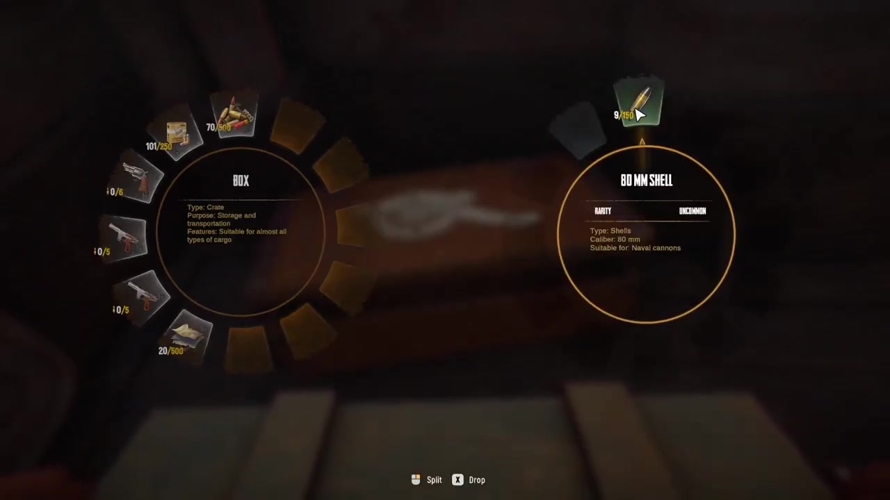 Find the cannon-marked crate