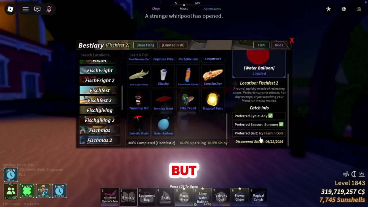 Stack any shiny boosts you own
