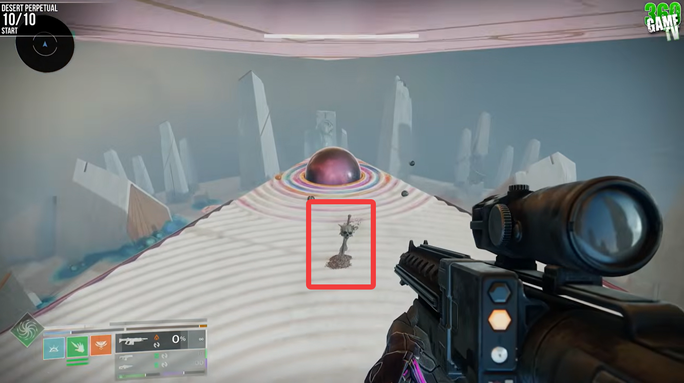 10 - Desert Perpetual Raider’s Effigy - Under the Rug Triumph in Destiny 2 Monument