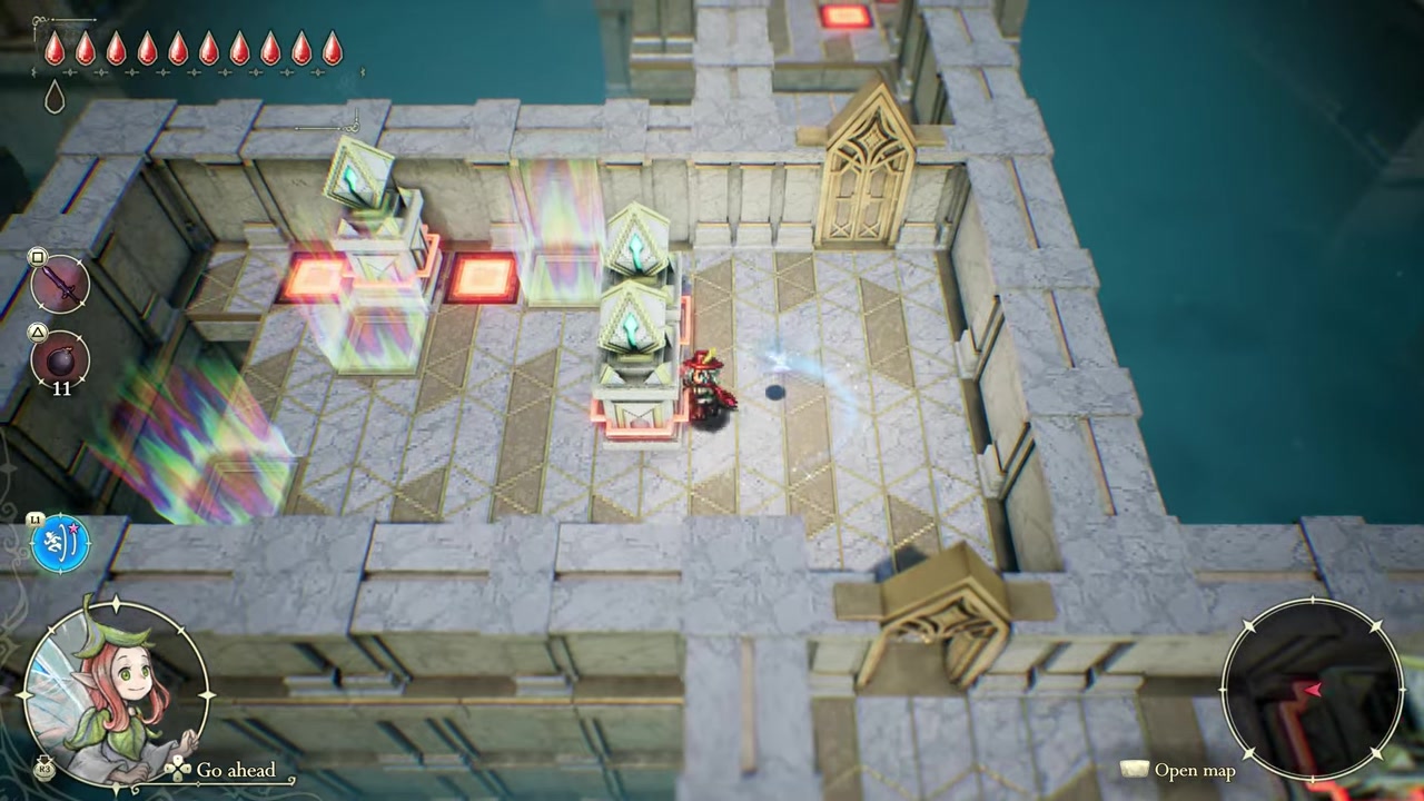 The shrine switch that looks like it wants something placed on top