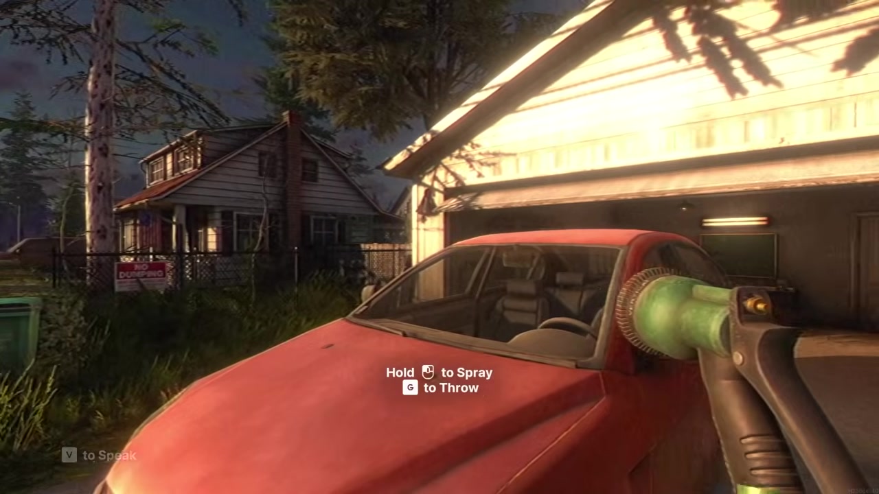 Clean the car