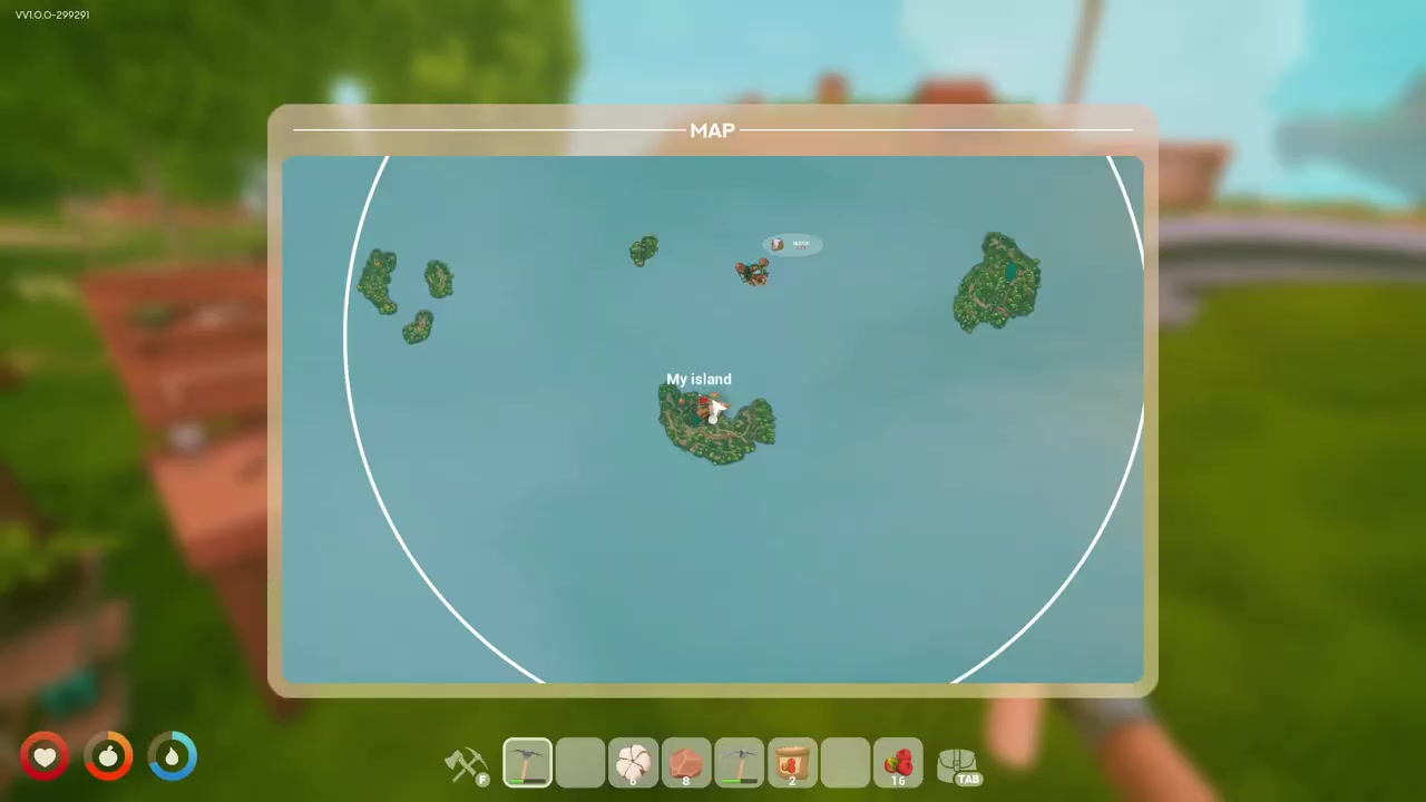 Fly to the Tradebot island