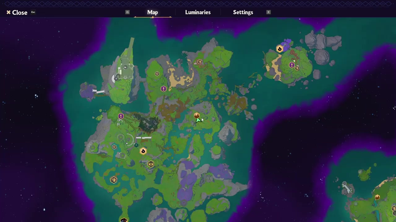 Travel to the fourth island