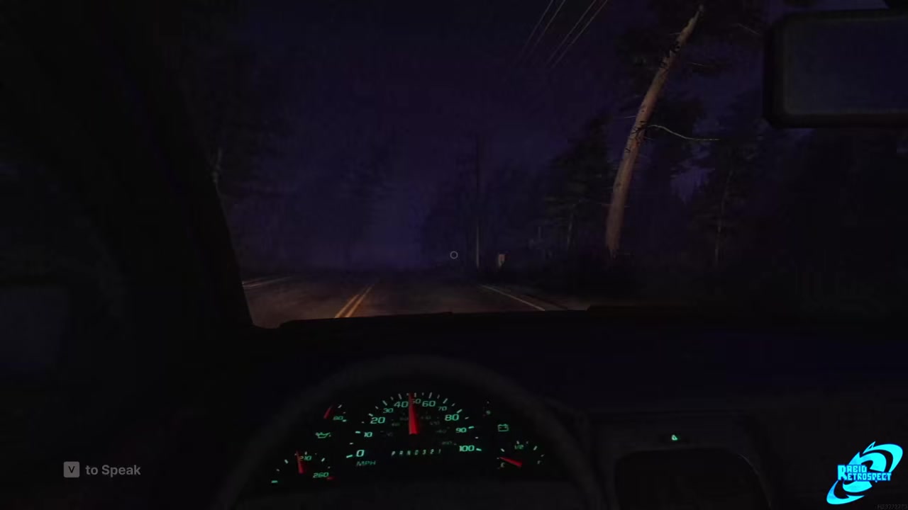 Hit something on the back road