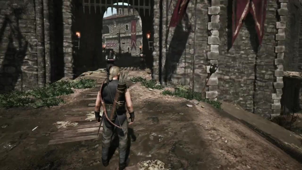 Reach the Old Camp and start from Thoras
