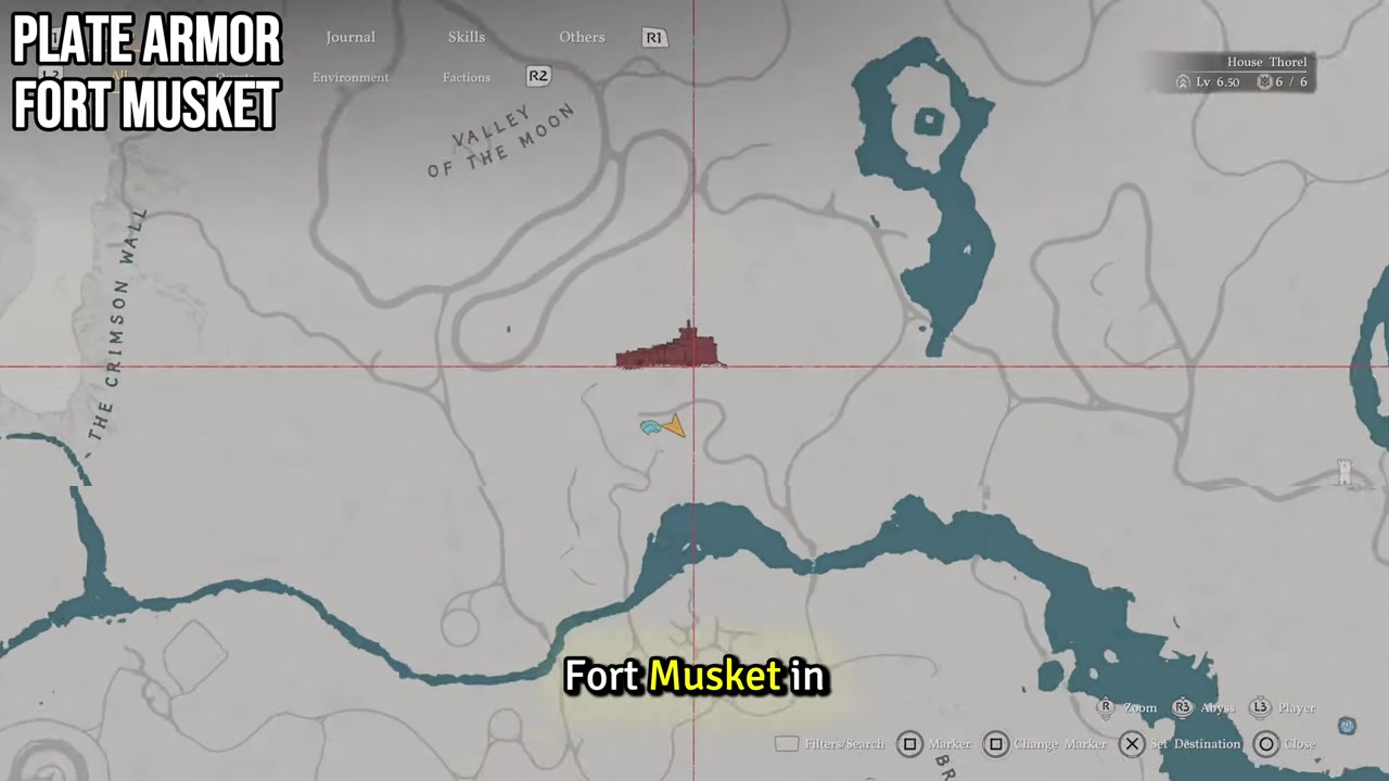 Find the Explosive's Chamber at Fort Musket