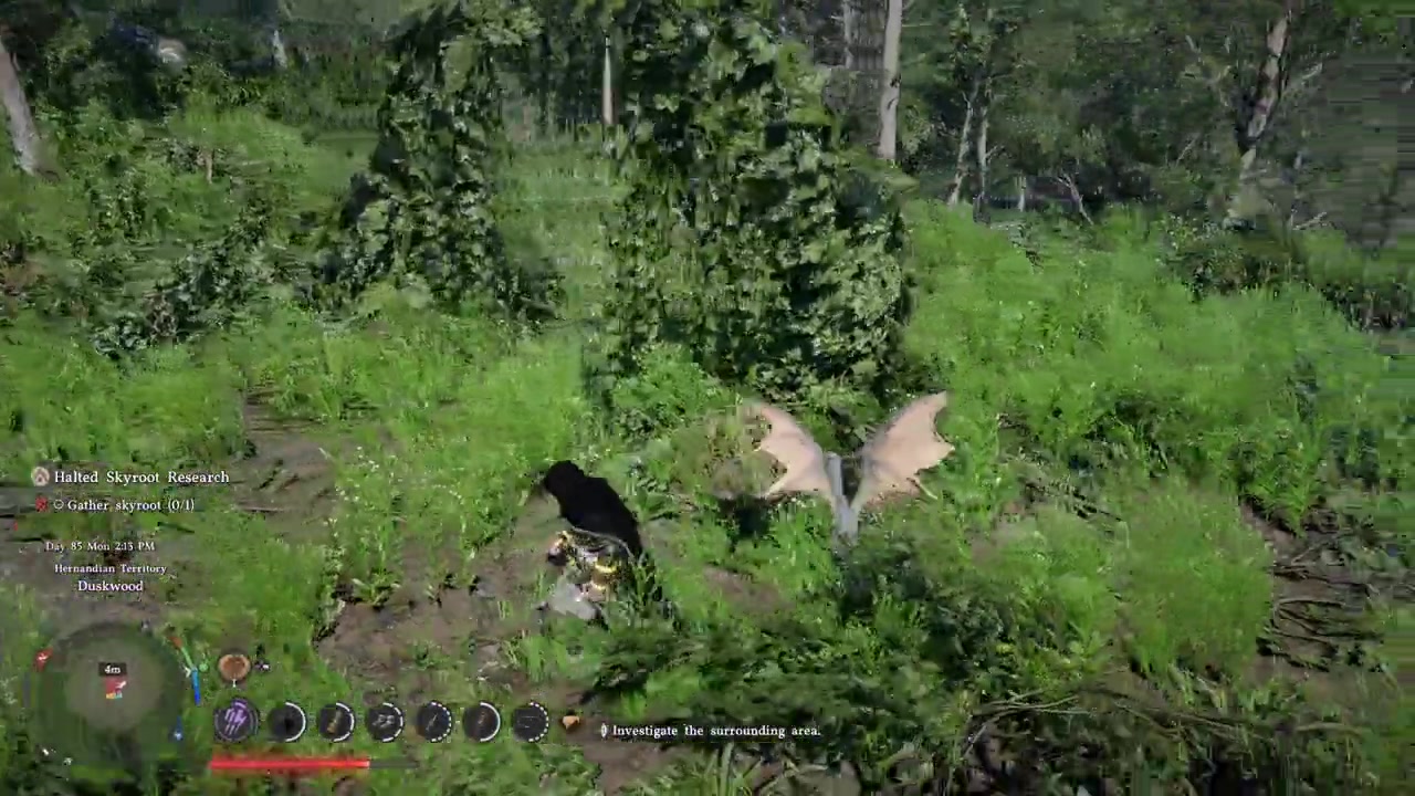 Equip a shovel