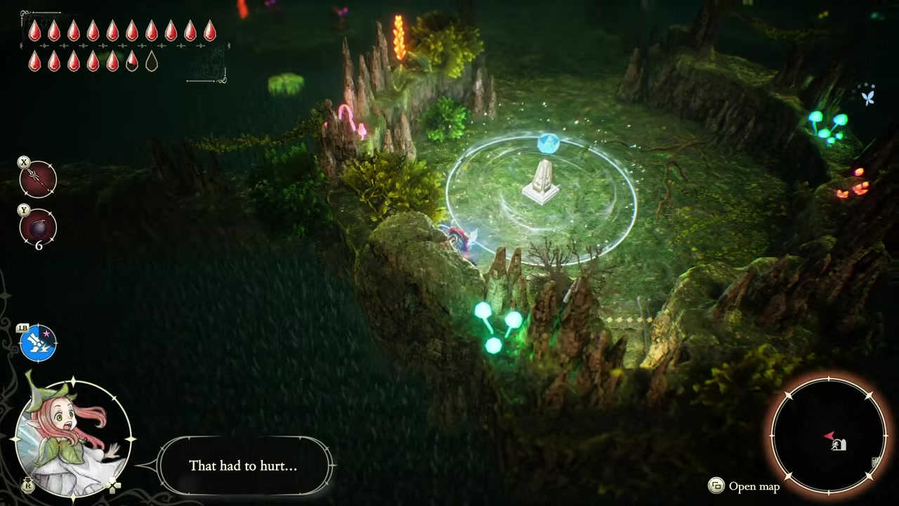 Follow the route from the start