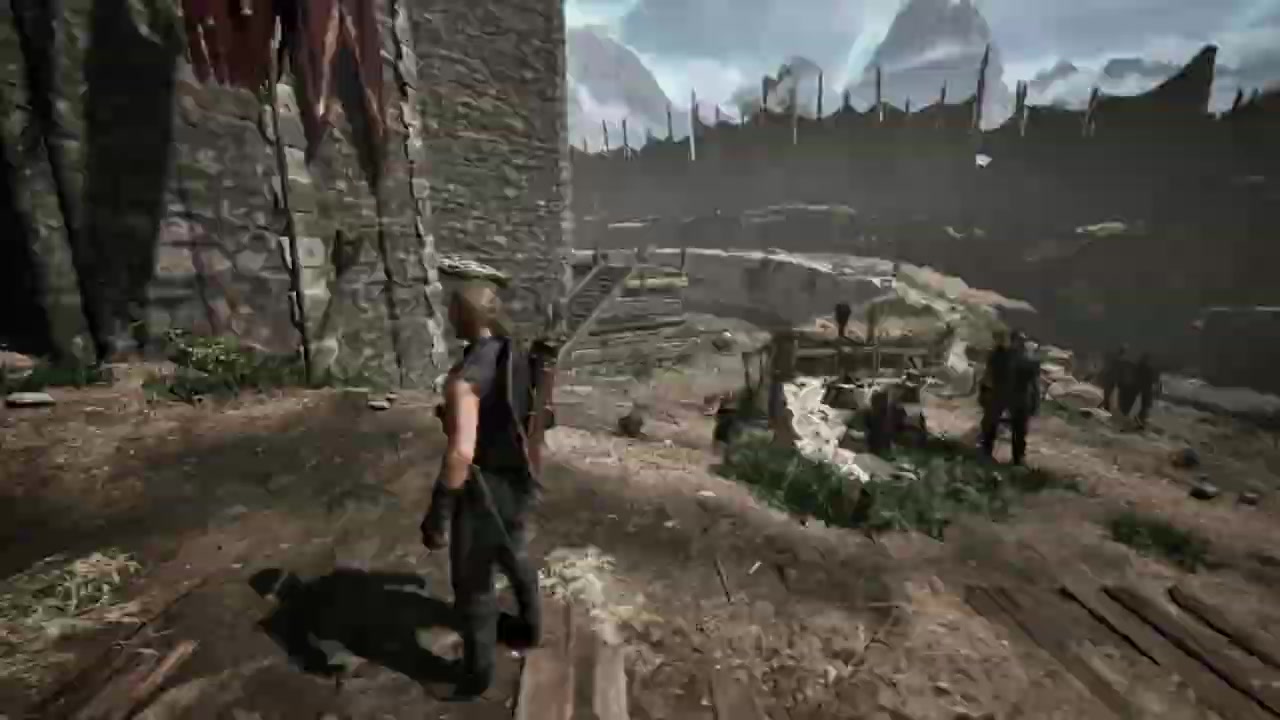 Head into the Old Camp