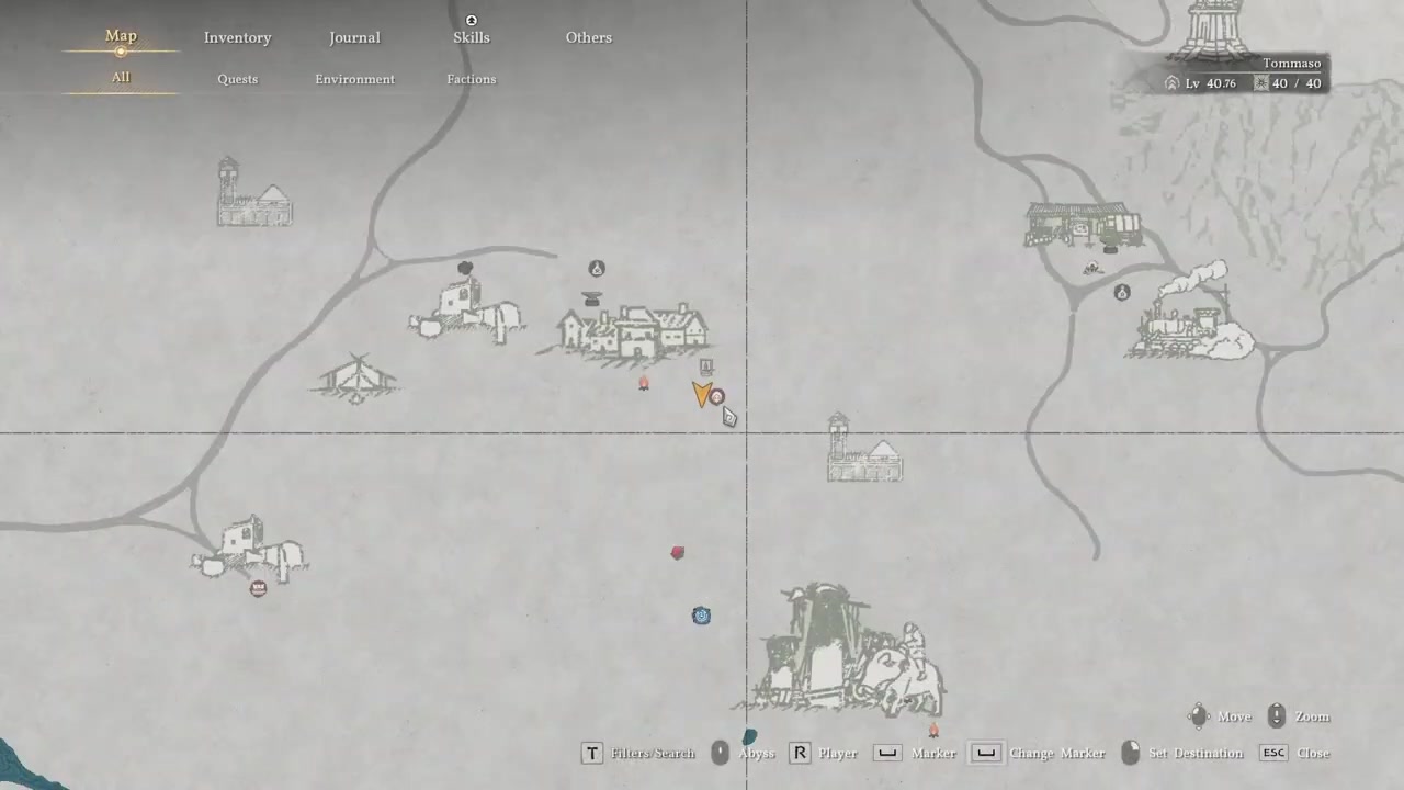 Head to the southeastern edge