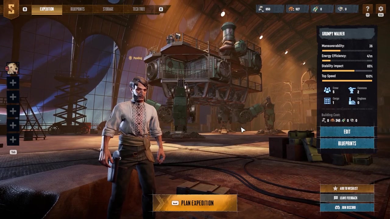 Spot the empty crew slots