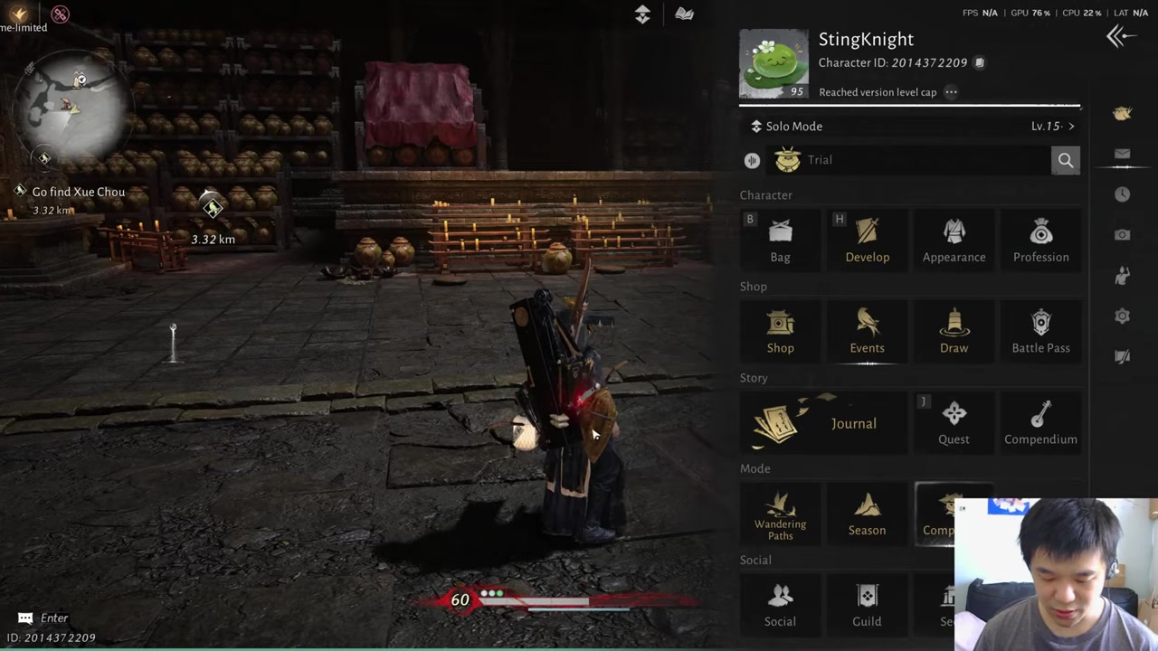 Open the Companion menu